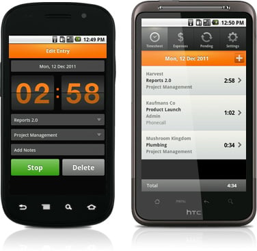 android-time-tracker